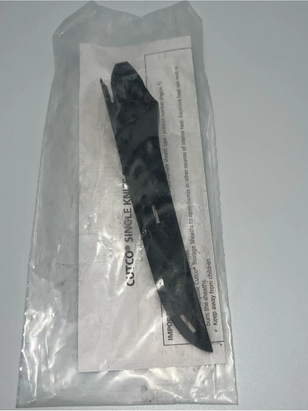 CUTCO Single Knife Blade Insert - Black 1721-2 New